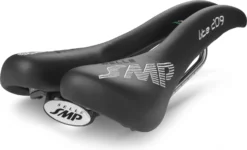 Saddle SMP Lite 209 Stainless Steel Rails Black