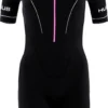 HUUB Women's Aura Long Course Tri Suit Tri Suit Black Pink