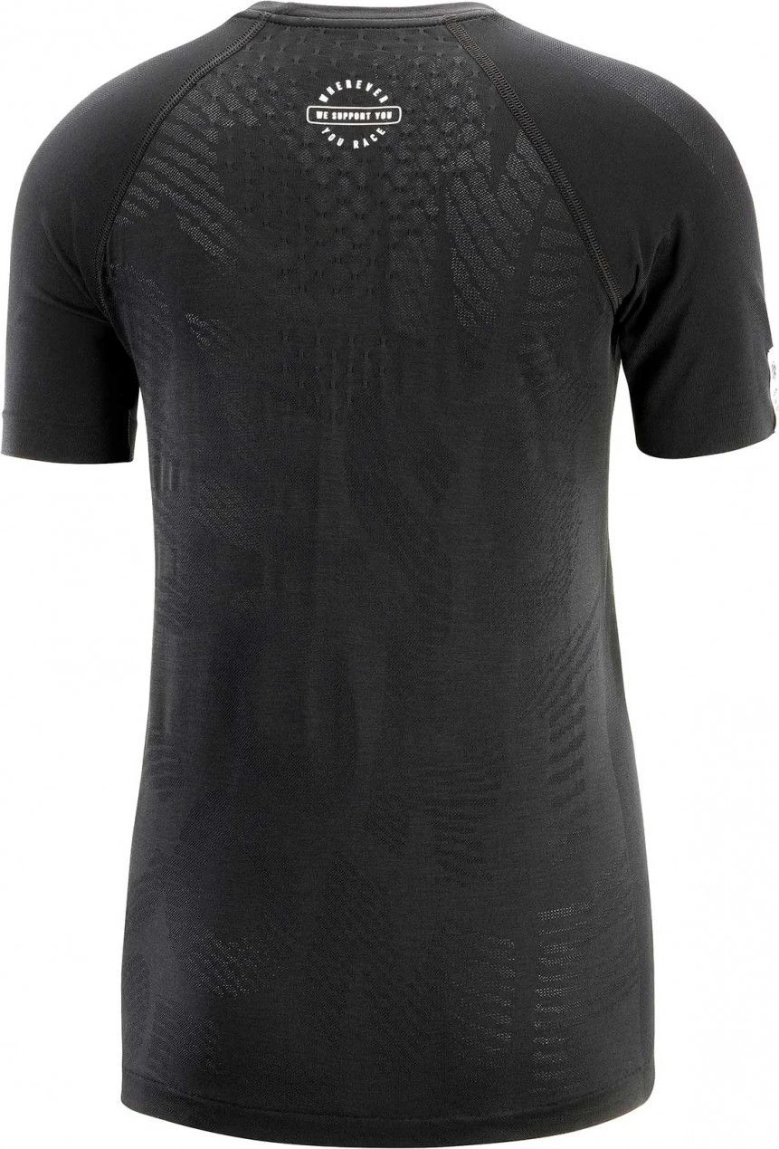 Compressport Training Black Edition Black Women's Short Sleeve Shirt 2 Compressport Training Black Edition Black Women's Short Sleeve Shirt - Image 2
