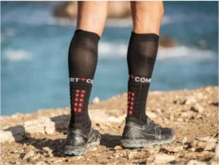 Socks Compressport Full Socks Run Black -Triathlon Gear Shop 15096565e74c5a2a32507.86256844