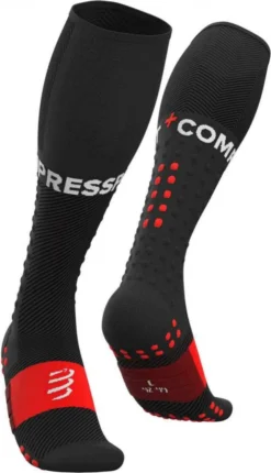Socks Compressport Full Socks Run Black