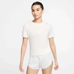 Nike Icon Clash Short Sleeve Jersey White Women -Triathlon Gear Shop 15477635eb2a9577517d7.52501206