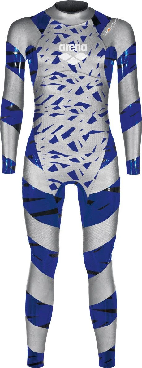 Women's Arena SAMS Carbon Neoprene Wetsuit Silver Black 5 Women's Arena SAMS Carbon Neoprene Wetsuit Silver Black - Image 5