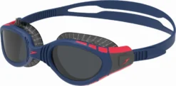 Speedo Futura Biofuse Flexiseal Triathlon Swim Glasses Blue Navy Pink