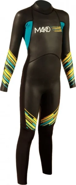 Mako Reef Shark Neoprene Wetsuit Child -Triathlon Gear Shop 16416815f1848abf3dd37.92254595