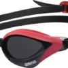 Swimming Glasses ARENA COBRA CORE SWIPE SMOKE Red