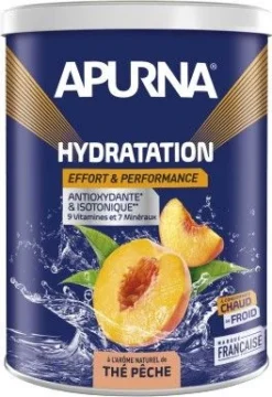 Apurna Hydration Drink Peach Tea 500g Jar