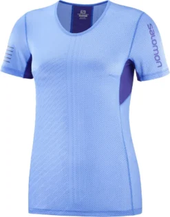 Salomon Sense Short Sleeve Jersey Blue Women
