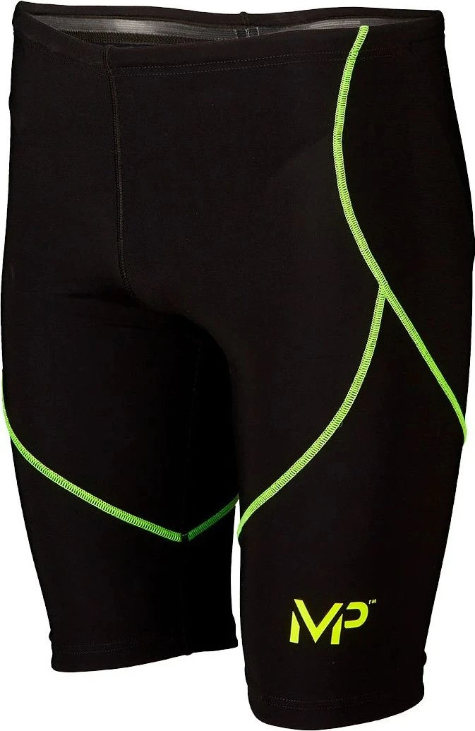 Michael Phelps MPulse Jammer Tech Suit Black Gold Men 5 Michael Phelps MPulse Jammer Tech Suit Black Gold Men - Image 5