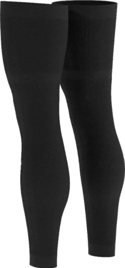 Compressport Full Legs Compression Sleeve Black Unisex -Triathlon Gear Shop 19139125ff8232190cd92.38188622