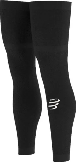 Compressport Full Legs Compression Sleeve Black Unisex -Triathlon Gear Shop 19139125ff8232215db74.73296184