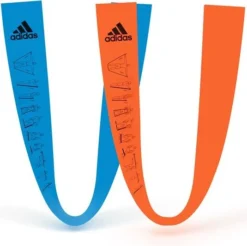 Pack Of 2 Resistance Elastic Adidas Training Bands 4.5Kg And 6.5Kg