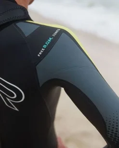 TYR Hurricane Cat 2 Womens Triathlon Suit Black / Yellow / Turquoise -Triathlon Gear Shop 1919278600fdfe77979e0.18475513