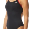 TYR Hexa Cutoutfit Women's One-piece Swimsuit Black / Red