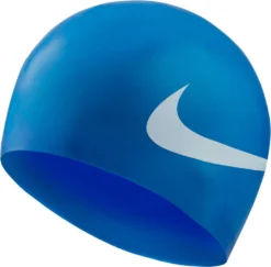 Nike Swim Big Swoosh Swim Cap Blue