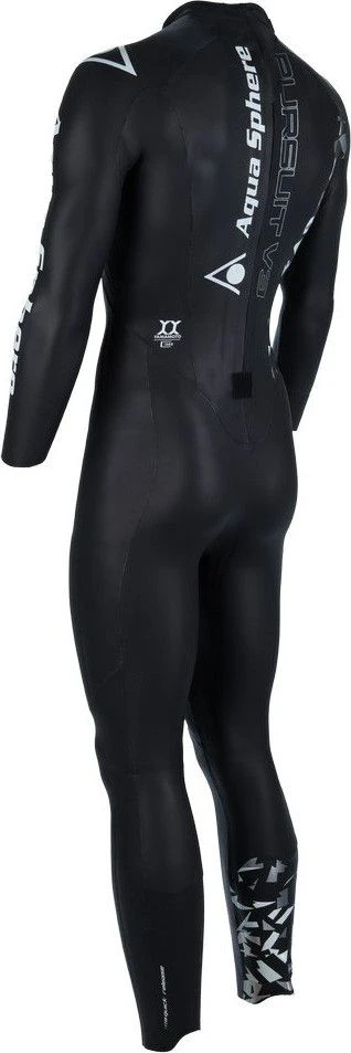 Aquasphere Pursuit V3 Neoprene Suit Black 2 Aquasphere Pursuit V3 Neoprene Suit Black - Image 2