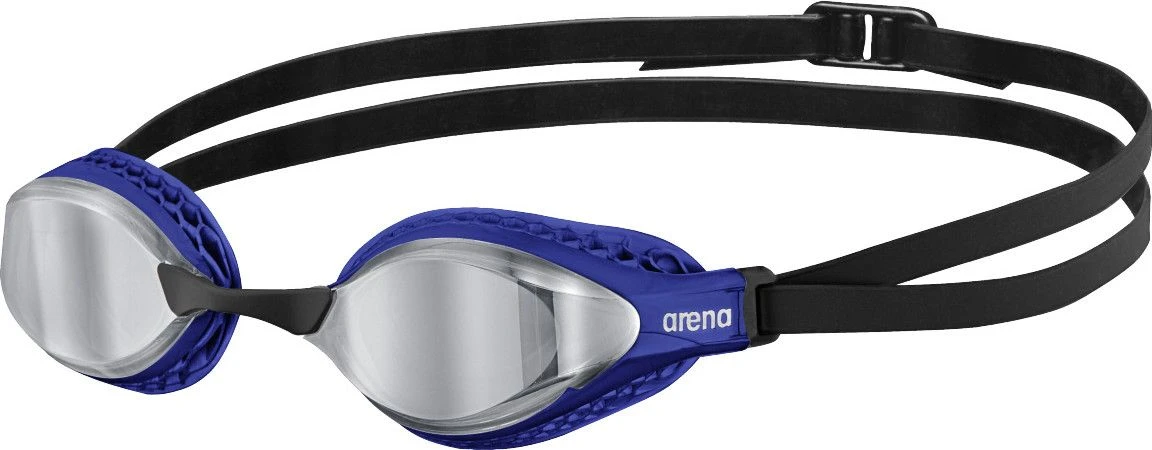 Arena Air-Speed Mirror Swimming Goggles Blue Black 1 Arena Air-Speed Mirror Swimming Goggles Blue Black