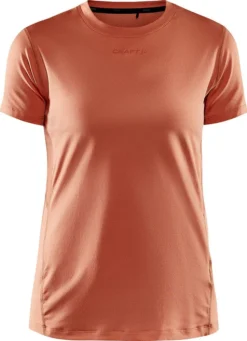 Short Sleeves Jersey Craft ADV Essence Marron Women