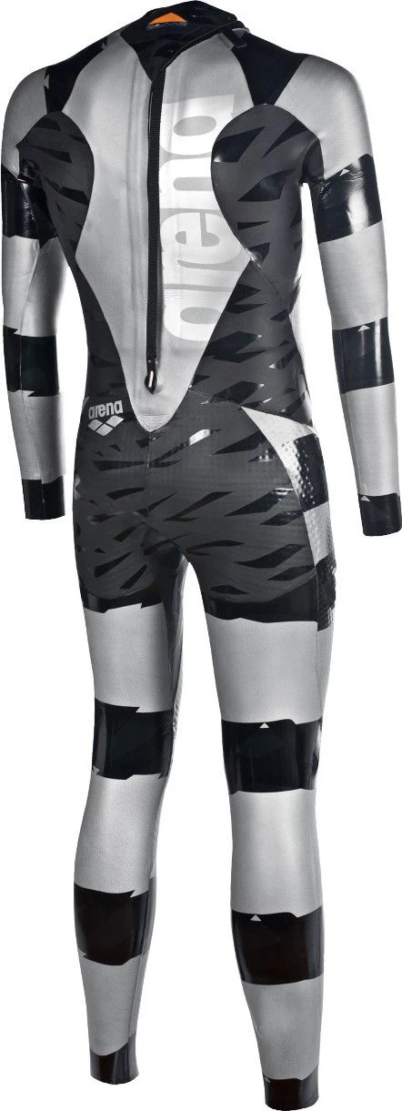 Women's Arena SAMS Carbon Neoprene Wetsuit Silver Black 4 Women's Arena SAMS Carbon Neoprene Wetsuit Silver Black - Image 4