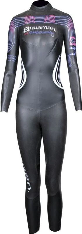 Aquaman DNA Women's Neoprene Suit Black 1 Aquaman DNA Women's Neoprene Suit Black