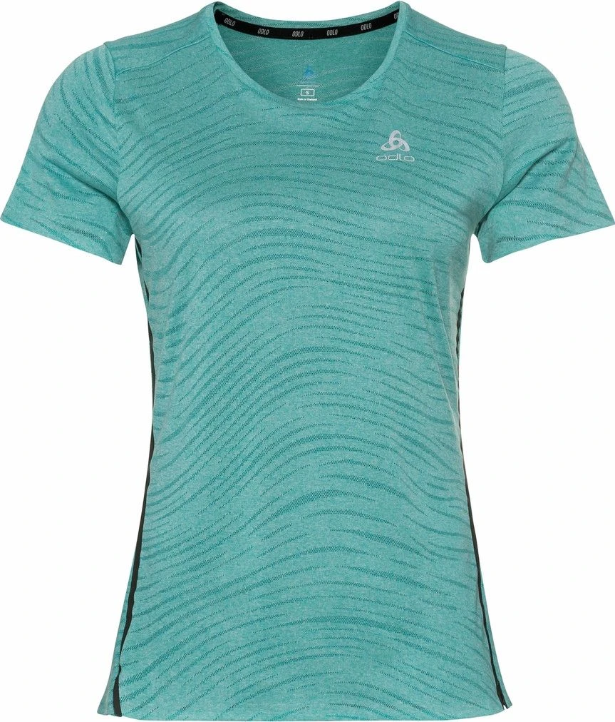 Odlo Zeroweight Engineered Short Sleeve Jersey Blue 1 Odlo Zeroweight Engineered Short Sleeve Jersey Blue