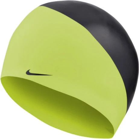 Nike Swim Slogan Silicone Swim Cap Yellow / Black 1 Nike Swim Slogan Silicone Swim Cap Yellow / Black