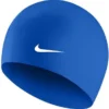 Nike Swim Solid Silicone Training Swim Cap Blue