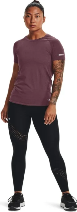 Under Armour Under Armor Seamless Run Short Sleeve Jersey Purple Women -Triathlon Gear Shop 2118674611e678ad9aca4.68242686