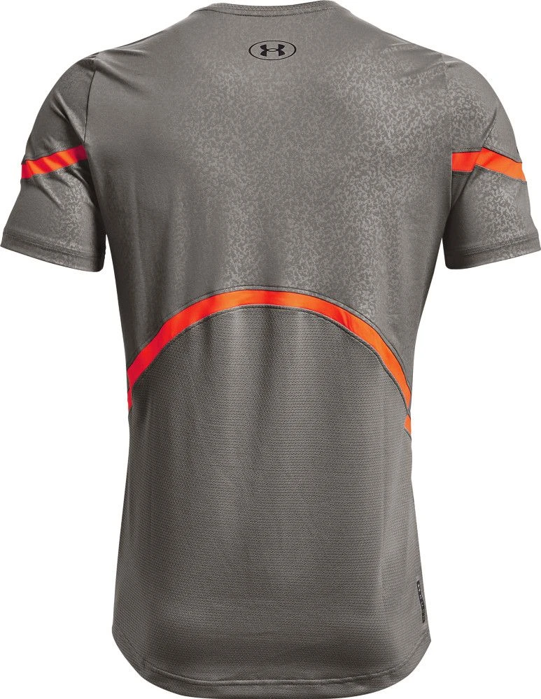 Under Armour Under Armor Rush 2.0 Emboss Short Sleeve Jersey Gray 6 Under Armour Under Armor Rush 2.0 Emboss Short Sleeve Jersey Gray - Image 6