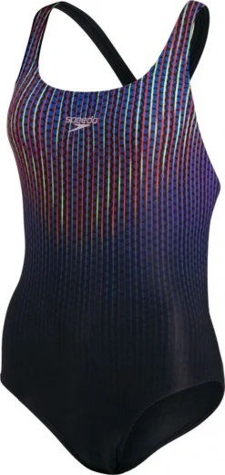Speedo Placement Digital Powerback Woman One-piece Swimsuit Black Multi-color -Triathlon Gear Shop 2124129612dd86c5653b0.47729913