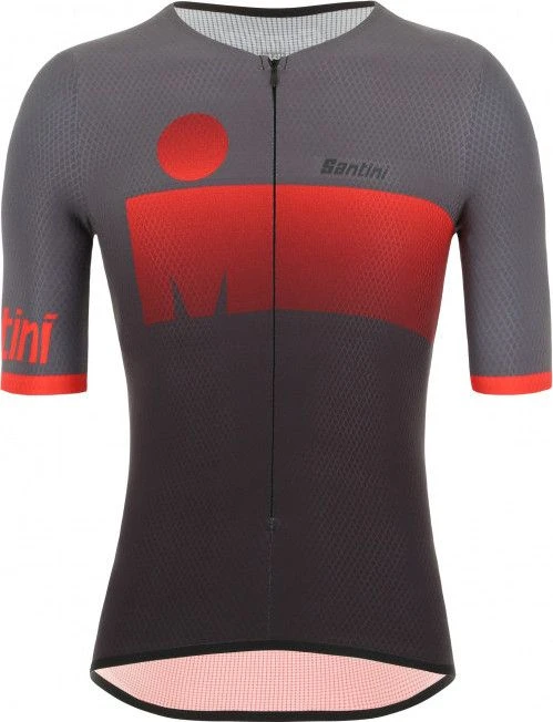 Santini X Ironman Audax Aero Tri Short Sleeve Jersey Black / Red 1 Santini X Ironman Audax Aero Tri Short Sleeve Jersey Black / Red