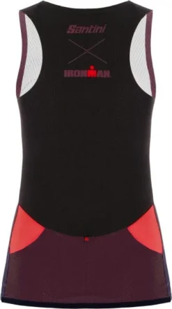 Santini X Ironman Audax Aero Women's Sleeveless Tri Jersey -Triathlon Gear Shop 2129166613f1318a43411.76547629
