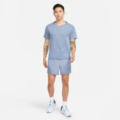 Nike Dri-Fit Run Division Grey Short Sleeve Jersey 8 Nike Dri-Fit Run Division Grey Short Sleeve Jersey -Triathlon Gear Shop 2134574614c8171887ad6.68272525