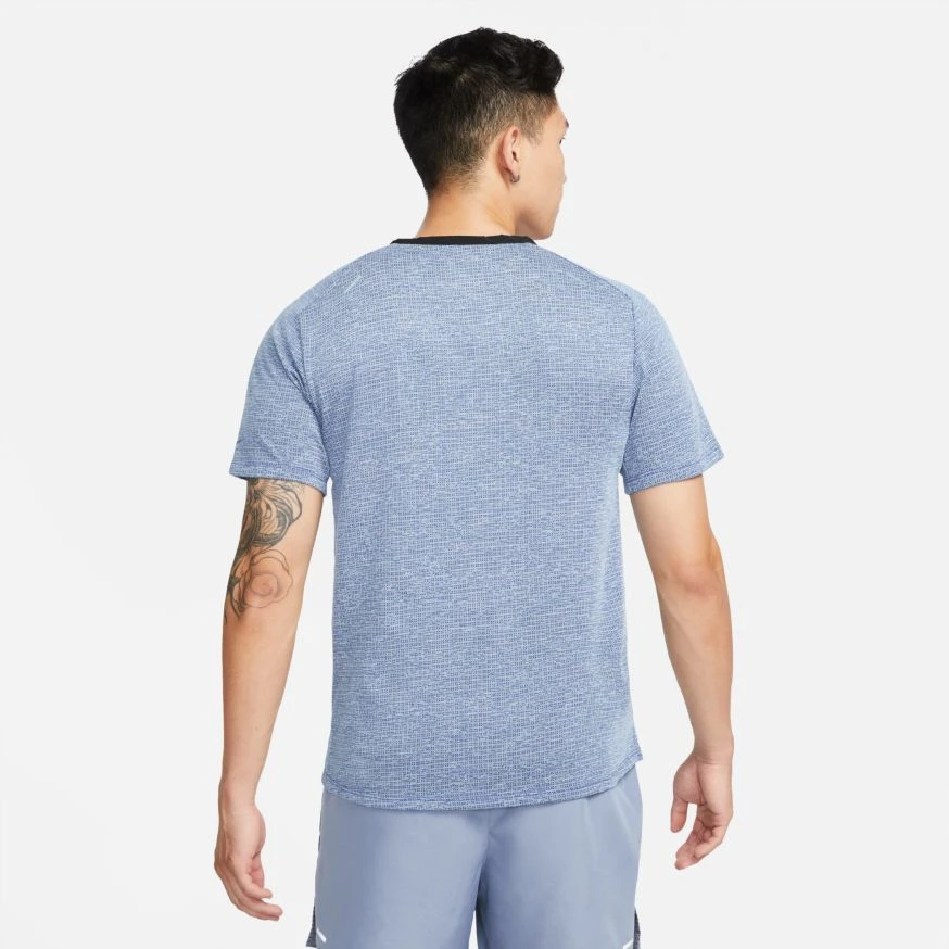 Nike Dri-Fit Run Division Grey Short Sleeve Jersey 5 Nike Dri-Fit Run Division Grey Short Sleeve Jersey - Image 5