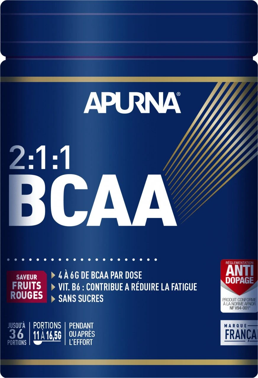 Apurna BCAA 2: 1: 1 Red Fruits - Jar 400g 1 Apurna BCAA 2: 1: 1 Red Fruits - Jar 400g