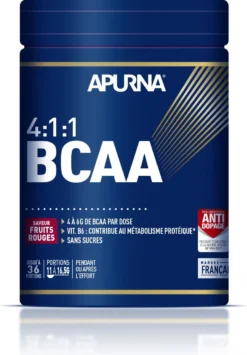 Apurna BCAA 4: 1: 1 Red Fruits - Jar 400g