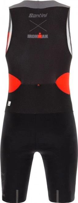 Santini X Ironman Audax Aero Trisuit Black / Red 2 Santini X Ironman Audax Aero Trisuit Black / Red - Image 2