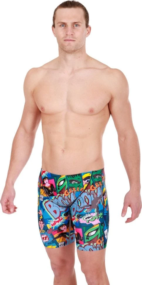 Mako Multi-color Jammer Boom Boxer Swimsuit 3 Mako Multi-color Jammer Boom Boxer Swimsuit - Image 3