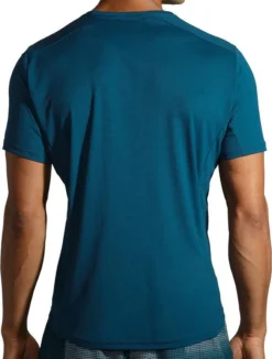 Brooks Atmosphere Short Sleeve Jersey Dark Blue -Triathlon Gear Shop 217714761a5da399052f3.75141893