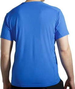 Brooks Atmosphere Short Sleeve Jersey Blue -Triathlon Gear Shop 217714861a5da3a0595e2.83567956