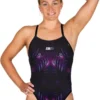 Z3r0d Woman's One Piece Swimsuit Tropical
