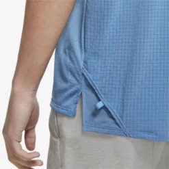 Nike Dri-Fit Rise 5 Trail Short Sleeve Jersey Blue -Triathlon Gear Shop 218543561bb2a32555563.49774464