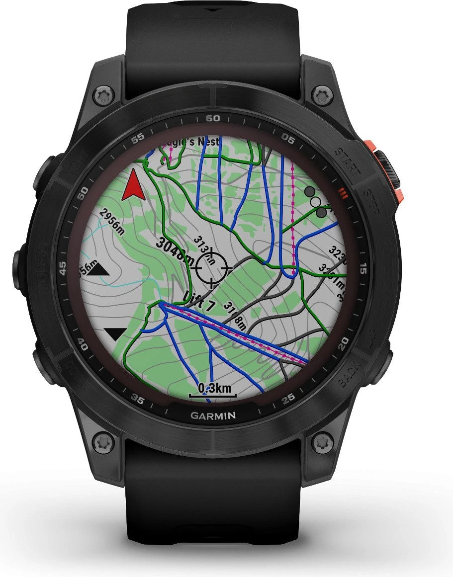 Garmin Fenix 7 Solar Sport Watch Black 3 Garmin Fenix 7 Solar Sport Watch Black - Image 3