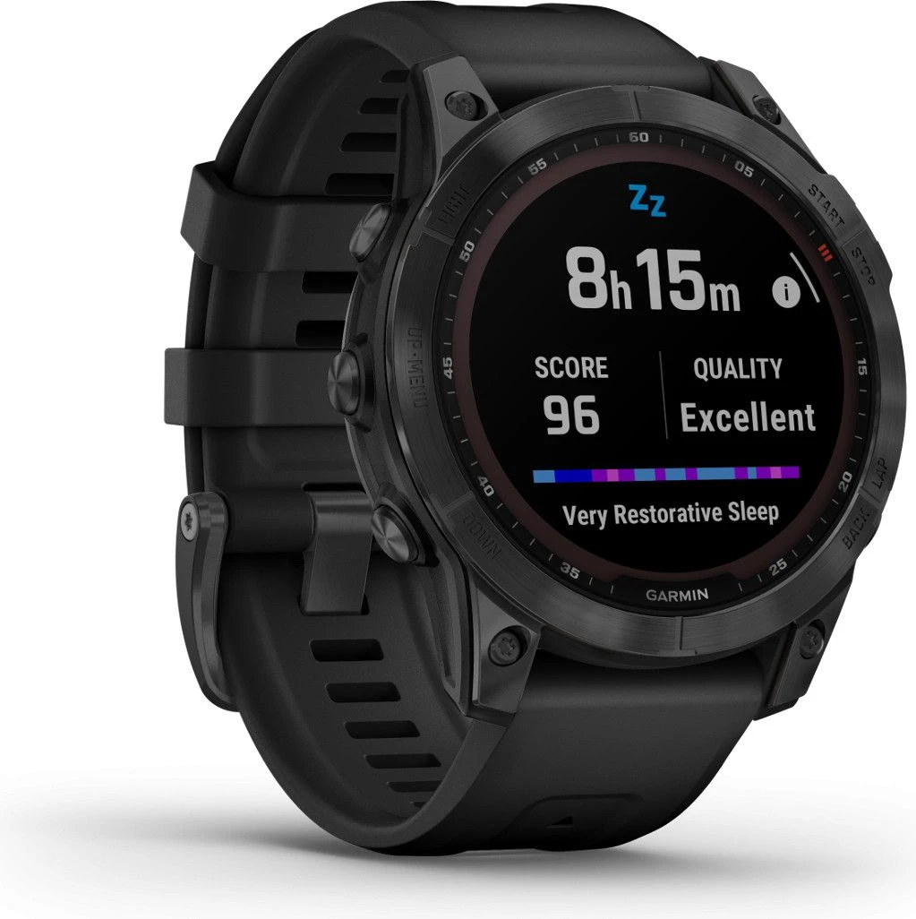 Garmin Fenix 7 Solar Sport Watch Black 5 Garmin Fenix 7 Solar Sport Watch Black - Image 5