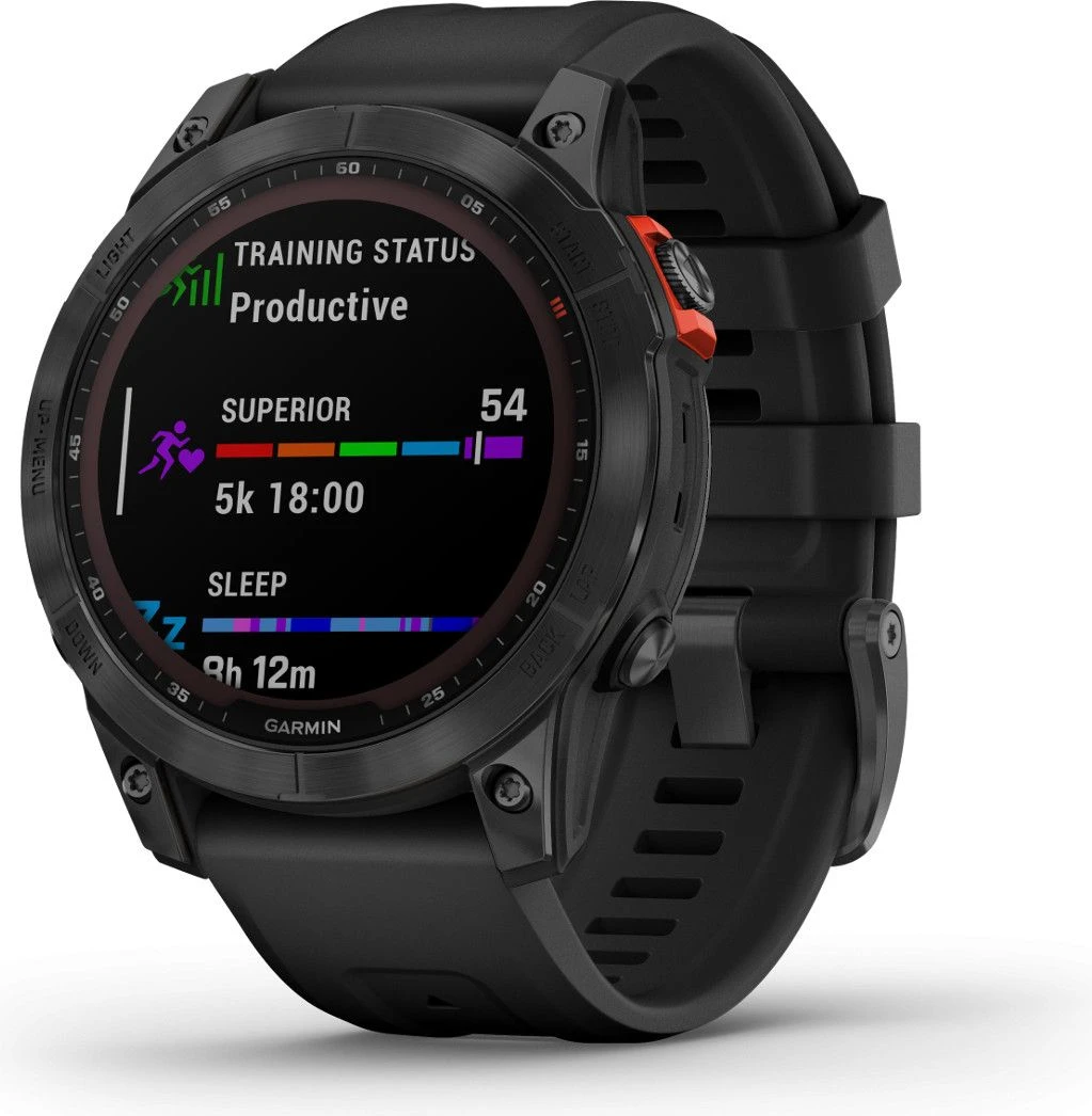 Garmin Fenix 7 Solar Sport Watch Black 1 Garmin Fenix 7 Solar Sport Watch Black