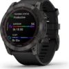 Garmin Fenix 7X Sapphire Solar Sport Watch Carbon Gray
