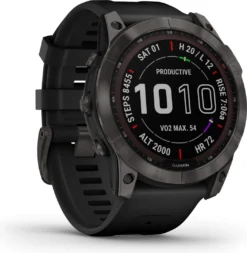 Garmin Fenix 7X Sapphire Solar Sport Watch Carbon Gray -Triathlon Gear Shop 218571761e04ef61505f0.28862586