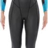 Women's Swim Wetsuit Nabaiji OWS Glideskin Black / Blue