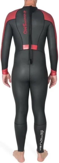Nabaiji OWS Glideskin Wetsuit Black / Red -Triathlon Gear Shop 218694761c98ca43e2769.75663363
