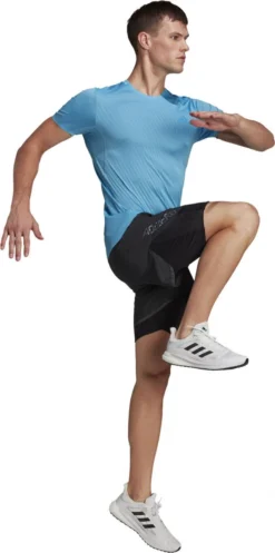 ADIDAS PERFORMANCE Adidas Adizero Short Sleeve Jersey Blue -Triathlon Gear Shop 219784361e18e78a3f674.57312558